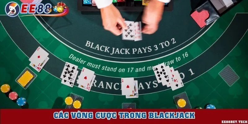 Các vòng cược trong blackjack
