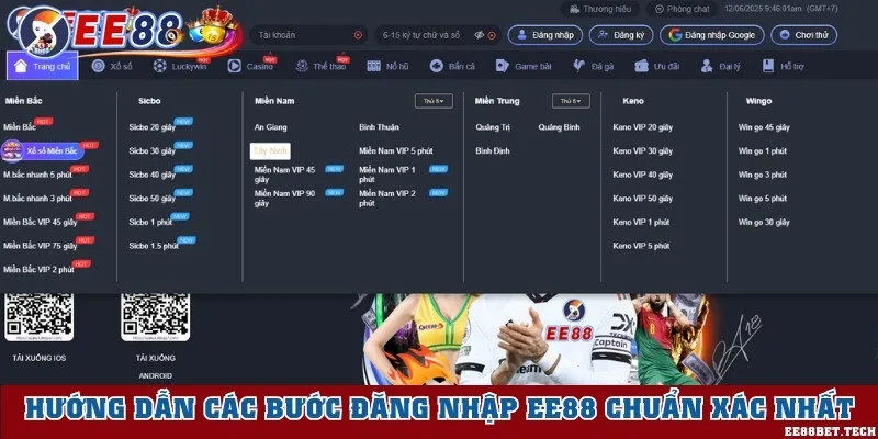 3 bước truy cập vào nhà cái